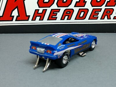 LIMITED EDITION NHRA '75 BLUE MAX FORD 1/64 SCALE FUNNY CAR F/C