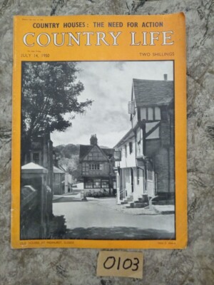Country Life Magazine / July 14 1950 / No Label / Old Houses at Midhurst
