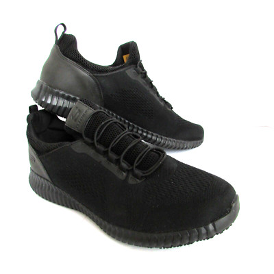 Skechers Work Cessnock Mens 14 Black Slip Resistant EH Shoes 77188 Skechers Shoes: Men main image 2