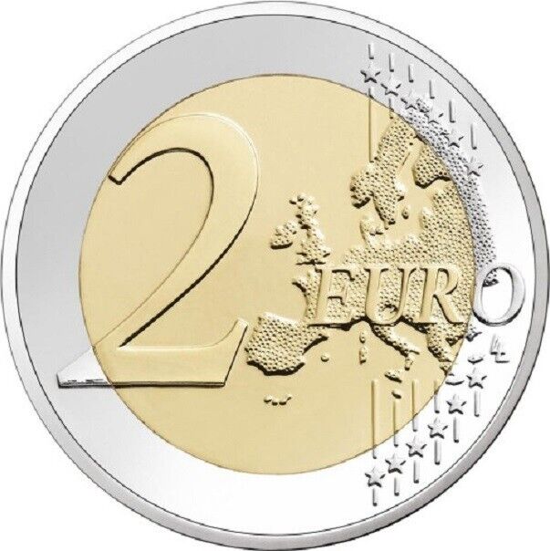 2 Euro Coloured Coin 2021 Portugal Olympic Games Tokyo 2021 Uncirculated  Coin