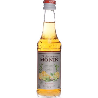 Monin Lime Juice Cordial Mixer Sirup 0,25 Liter