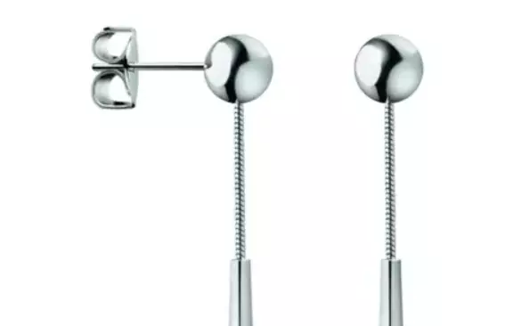Calvin klein ellipse hot sale earrings