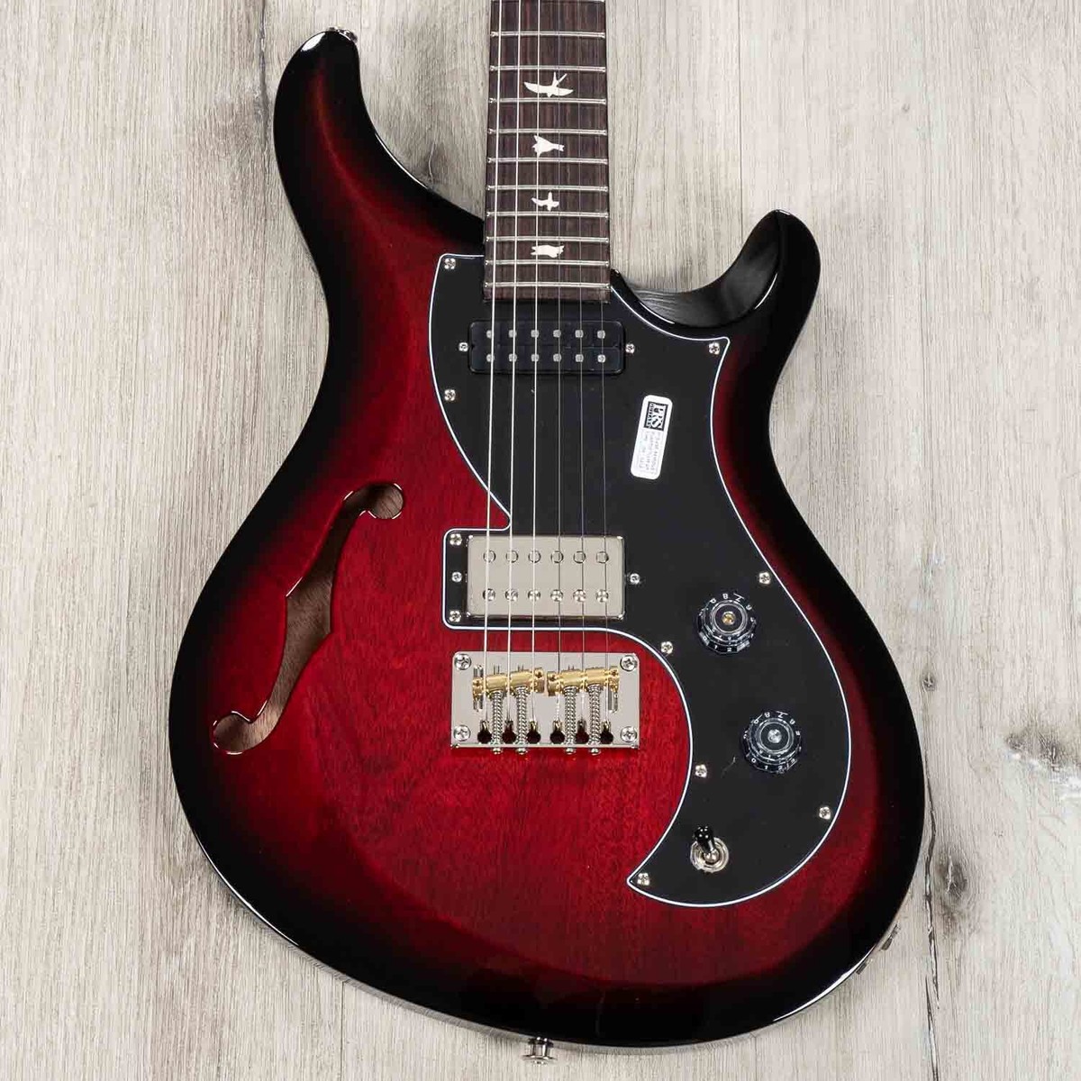 PRS Paul Reed Smith S2 Vela Semi-Hollow Guitar, USA Pickups