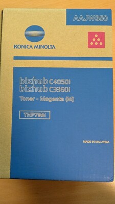 Original Konica Minolta AAJW350 / TNP79M Toner Magenta neu und OVP