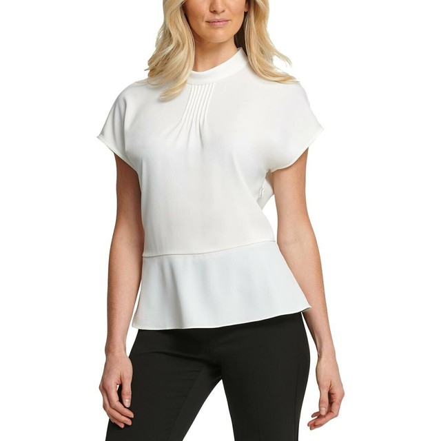 dkny peplum top