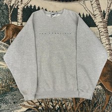 Vintage San Francisco Sweatshirt Size Medium Grey Spell Out