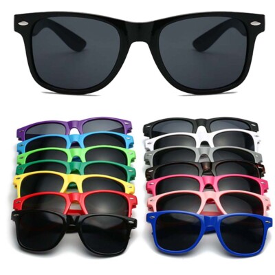 小物 80s US Vintage glasses color lenses Vintage 80s Retro Smoke Lens Sunglasses Colored Frame Glasses for