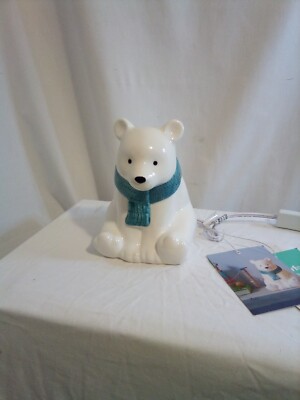 Pillowfort Nightlight Polar Bear White Target Ceramic Light 
