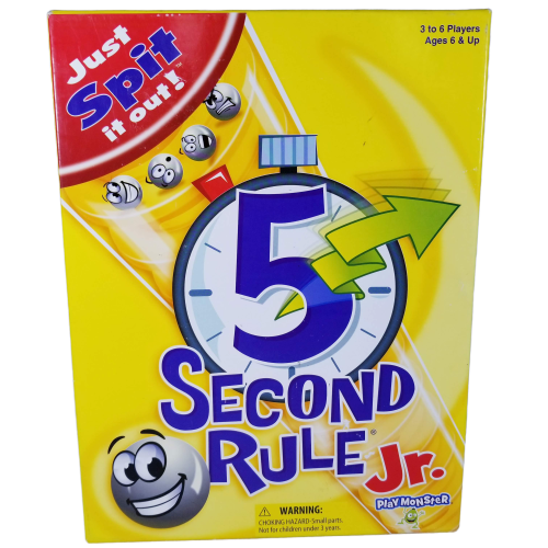 5 SECOND RULE Jr. Edition PlayMonster Just Spit it Out