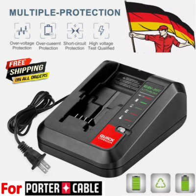 Ladegerät für Black Decker Porter Cable 10,8 V 14,4 V 18 V 20 V Lithium batterie