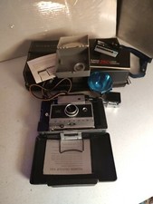 Vintage Polaroid 250 Lot Automatic Land Camera w/Flash Portrait Kit Case Manual