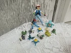 Vintage 2006  Lot X 13 TOMY Ash Ketchum Pokemon Trainer Action Figure Toy 4.5"