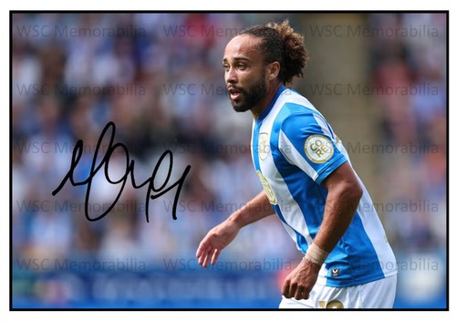 11548. Marcus Harness Signed Pictures (A4 Prints) Huddersfield Ipswich Derby etc