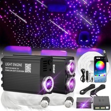 Twinklemeteor Fiber Optic Car Home Headliner Star Light Kit Roof Ceiling Lights
