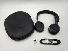 Jabra Evolve2 65 Stereo Wireless Headset W/ USB dongle, case,  cable New No Box