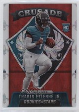 2021 Panini Rookies & Stars Crusade Red Wave Prizm Travis Etienne Jr #CR-29 0x0k