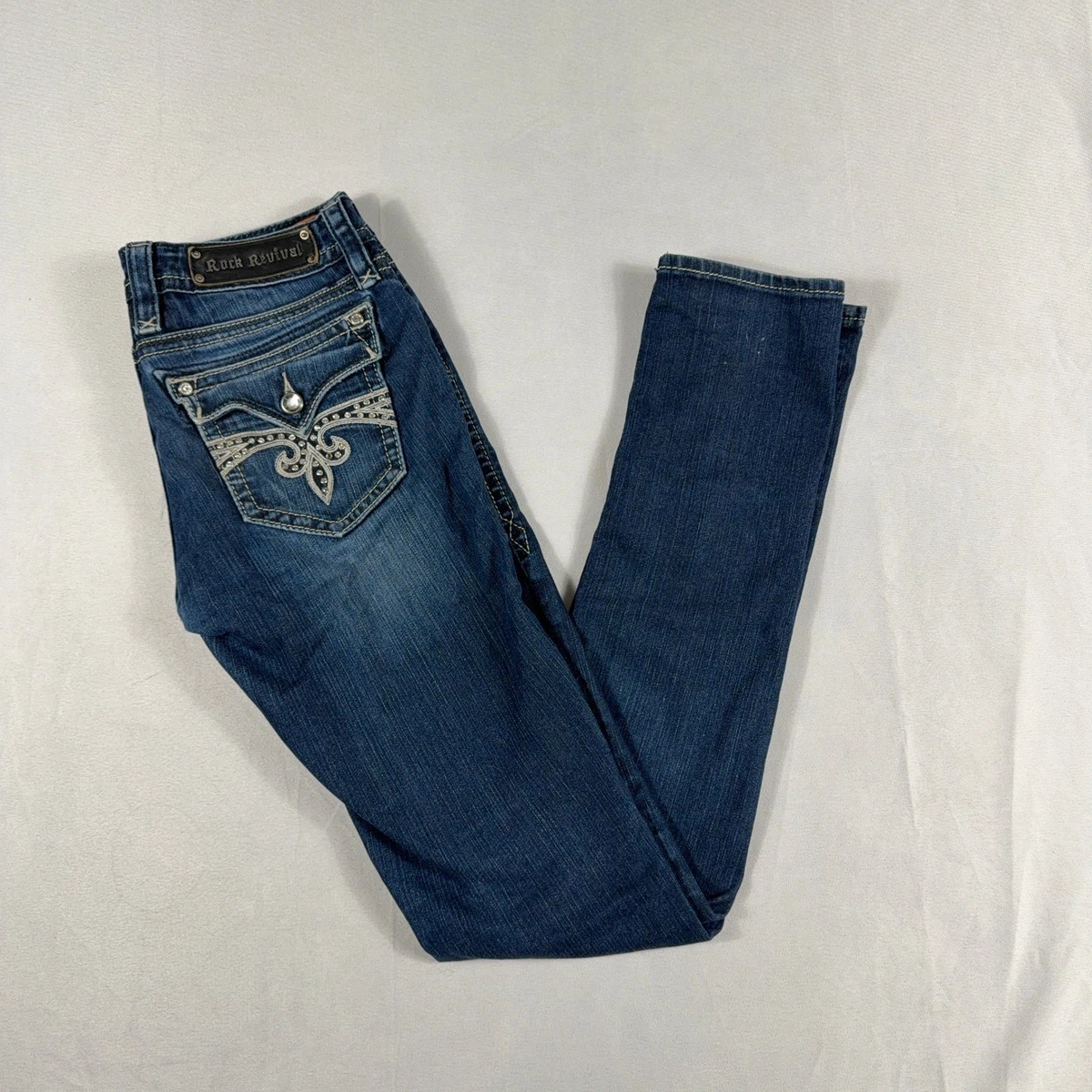 Rock Revival 36 in Inseam Low (6.5-8.5 in) Rise Jeans for Women