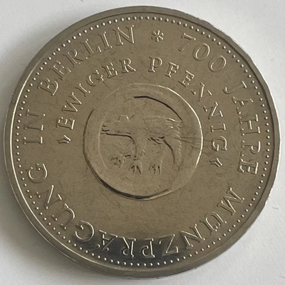 DDR GDR 10 Mark 1981 700 Jahre Münzprägung in Berlin stgl UNC Silber Silver - Bild 1 von 2