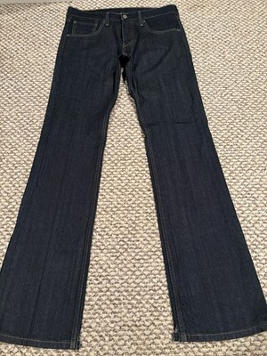 Levi s Men s 527 Low Boot Cut Dark Blue Flex Jeans 32x34