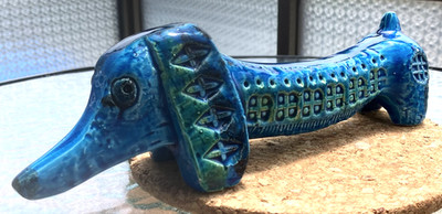 Flavia Bitossi Rimini Blue Dog Work Made In The Ceramic Workshop of Italy  ###1
