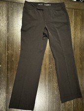 Nine West Bootcut 10/30 Women's Dress Pants Black