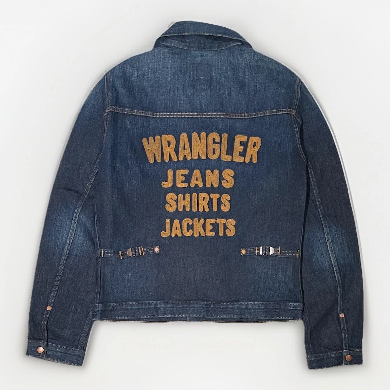 WRANGLER KICKFLIP DENIM JACKET W440Y572Y Blue Rinsed L