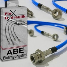 Für BMW 7er [G11,G12 Stufenheck] Stahlflex Bremsschlauch - blau