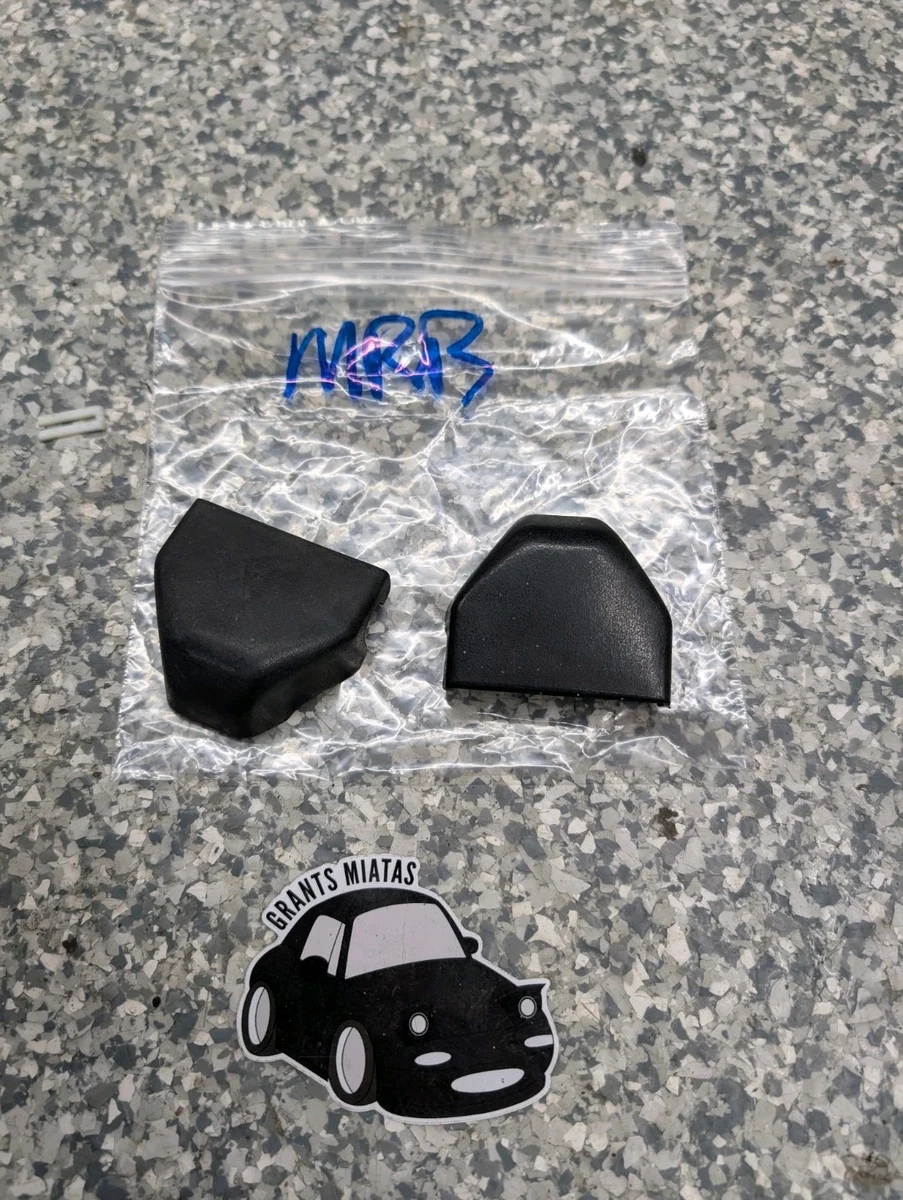 Mazda Miata MX5 MX-5 OEM Seat Belt B Pillar Cap Cover Trim 1990-2005 - Black, Used