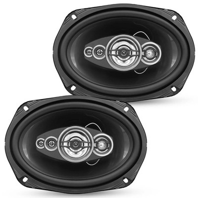 5Core 6x9 Car Speaker Audio Pair  800W 4Ohm 2 Way Coaxial Speaker w Tweeter