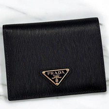 Portafoglio Prada Vittero Move Bifold Portamonete Porta Carte da Visita