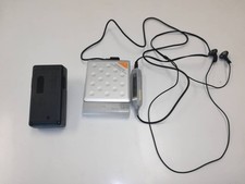 Kenwood DMC-P33 Portable MiniDisc Player Tested AA Works No Gum Battery