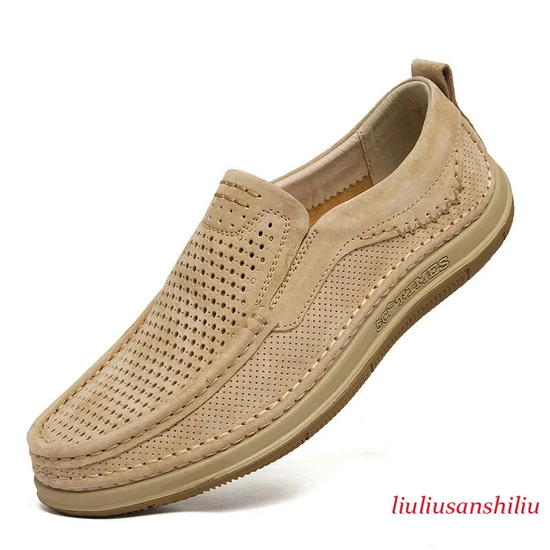 Men's Loafers Breathable Soft Leather Boat Shoes Slip on Driving Casual Sneakers
Opens in a new wind