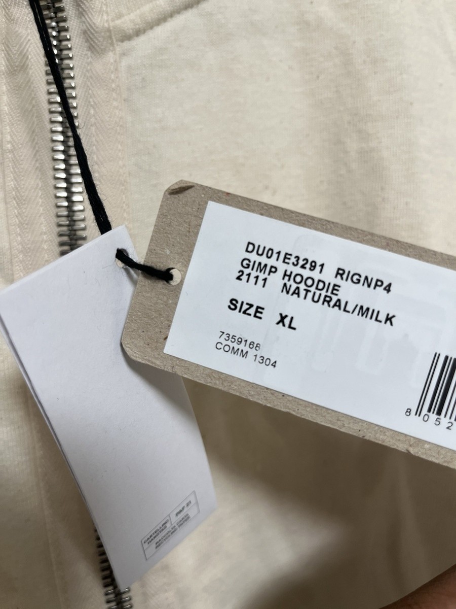 Rick Owens DRKSHDW Gimp Hoodie Sz XL | eBay