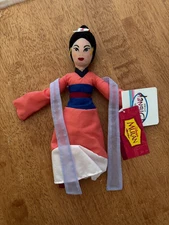 Mulan Traditional Disney Beanie Baby New w Tags Disney Store