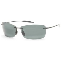 Maui Jim Lighthouse Polarized Sunglasses - Black and Grey  423-02 / MJ0423S-001