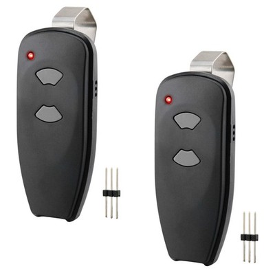 2 For Marantec M3-2312 315 MHz Two Button Remote Garage Door Opener Program Pin