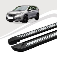 Trittbretter passend für Honda CR-V ab Baujahr 06/2006-12/2012 VISO Schwarz mIt 