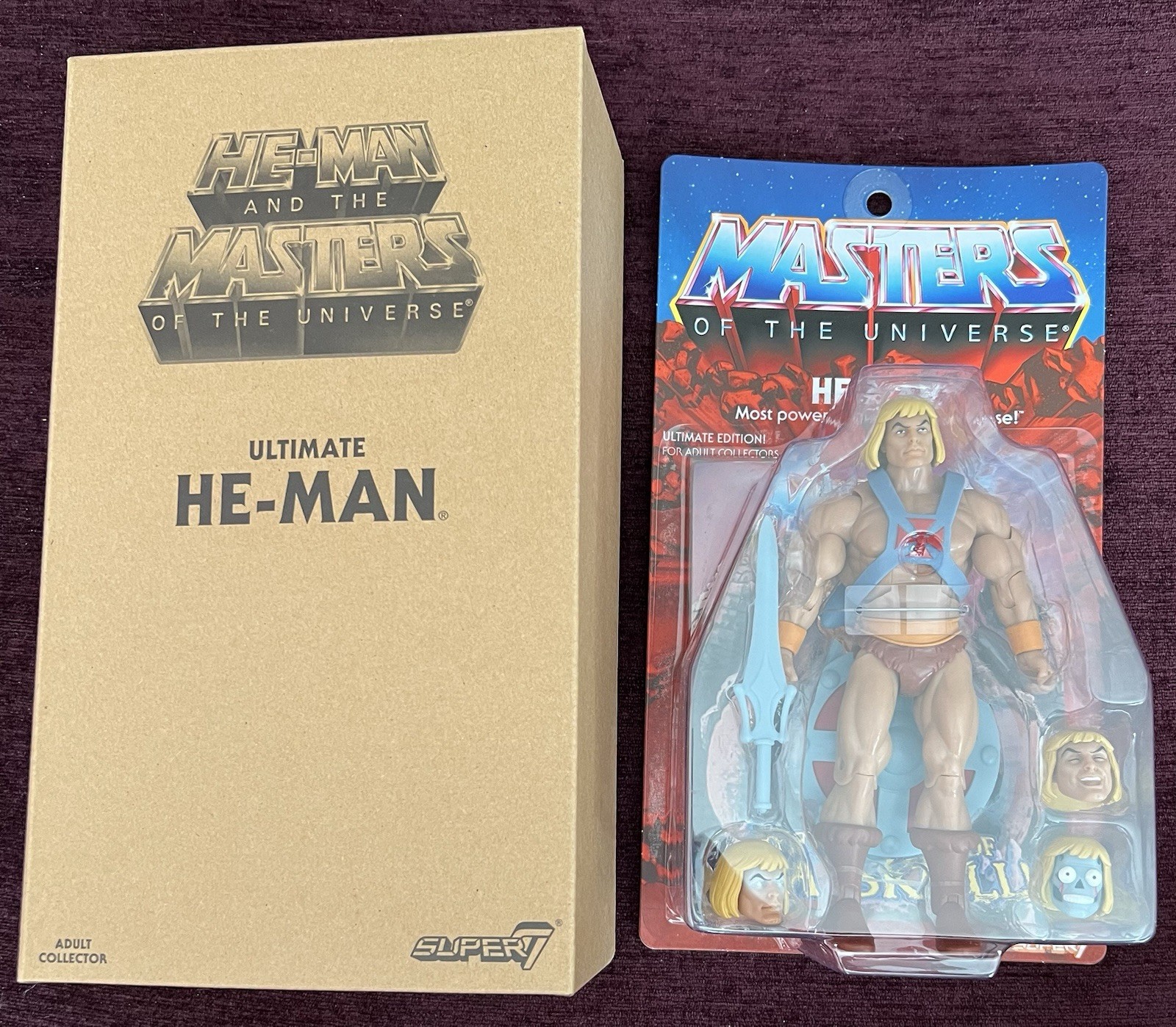 He-man Ultimate Edition MOTU Action Figure Super 7 Masters Of The Universe