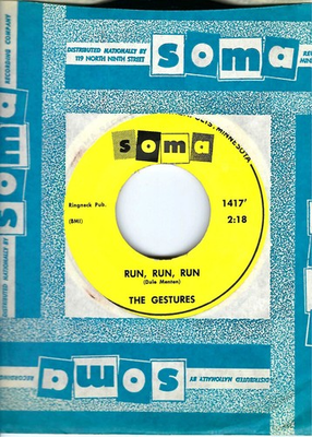 #ad THE GESTURES quot;RUN RUN RUNquot; quot;IT SEEMS TO MEquot; SOMA 1417 60#x27;s GARAGE ROCK $9.99