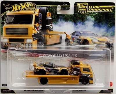 2026 Hot Wheels Car Culture Team Transport #86 '20 Toyota GR Supra & Fleet Stree
