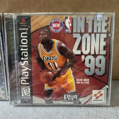 NBA: In the Zone, NBA Live 99 - PS1 - Brand New - Factory Sealed - Black Label