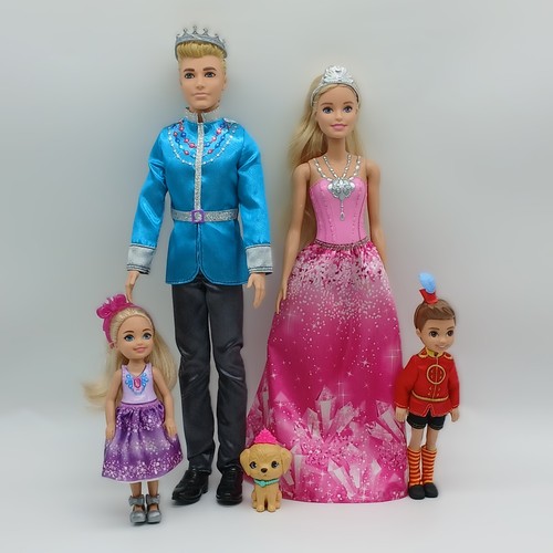 Barbie Ken Prince Otto & Chelsea Dog Dreamtopia Set FPL90