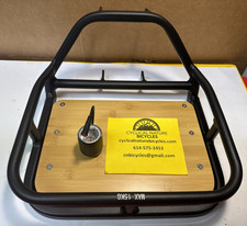 Denago front rack w/headlight for compact cargo 1 ebike, 15Kg max, new in box