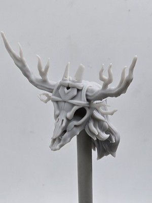 3d Printed  BARONESS DIC DRAGONFIRE HEADDRESS HEAD 1:12 6'' Classified Legend