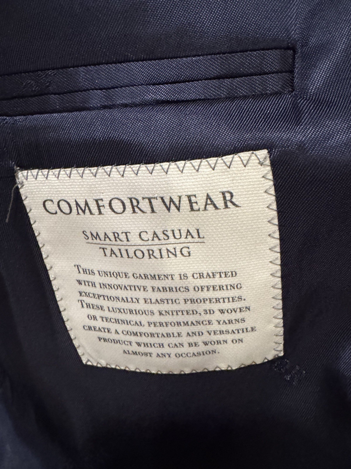 Jack Victor Hampton Soft Constructed Stretch Wool… - image 4