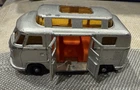 Matchbox Lesney ~ Volkswagen Camper No. 34 ~ England ~ Silver ~ Doors work