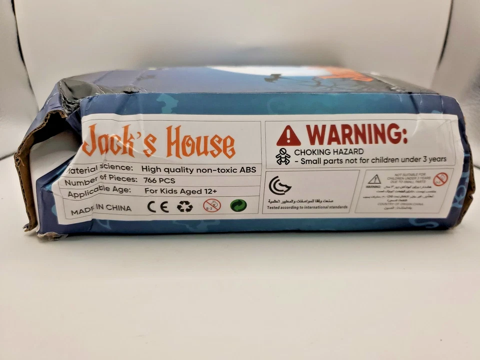 Nightmare Before Christmas Jack's House Creative Building Block Set #66007 - Image 2 of 4