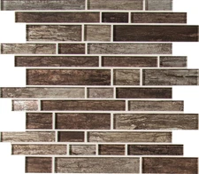 Carribean Reef Glass Tile for Kitchen Backsplash, Wall Tile for Bathroom, Accent