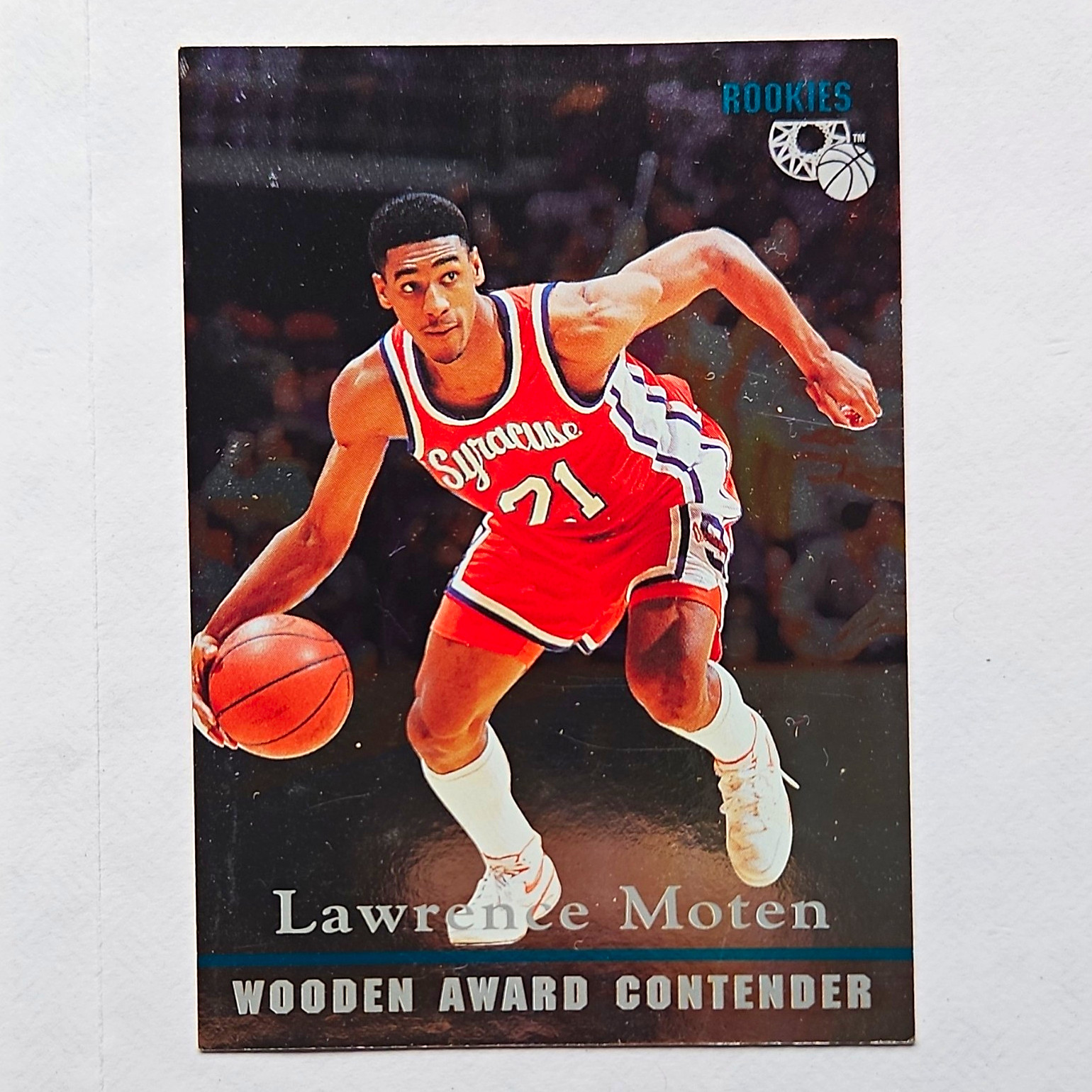 Classic Rookies 1995 Lawrence Moten Rookie Wooden Award Contender #93 Syracuse