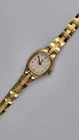 Vintage Pulsar By Seiko V811-5300 Quartz Gold Tone Ladies Watch New Battery